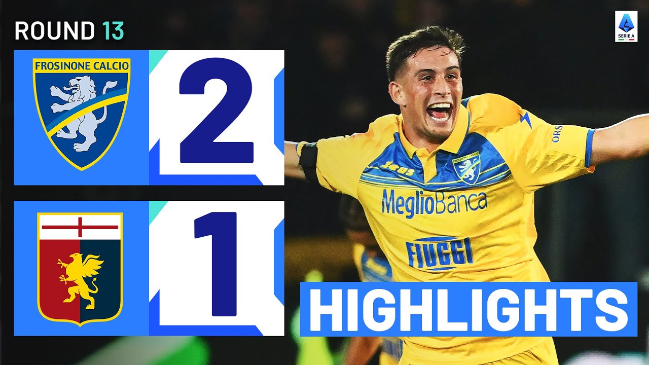 FROSINONE-GENOA 2-1 | HIGHLIGHTS | Monterisi wins it at the death! | Serie A 2023/24