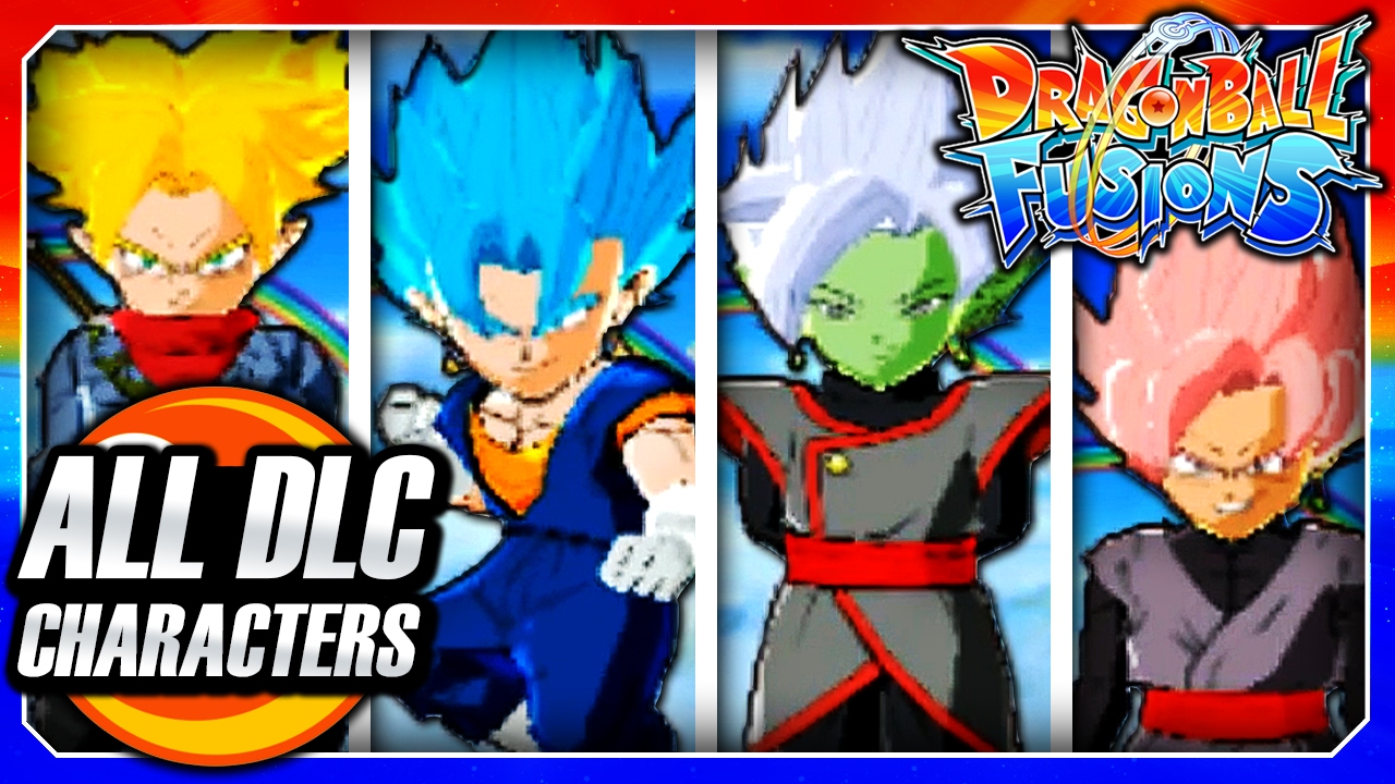Dragon Ball Fusions 3DS English: FREE DLC Update Version 2.2.0 - All DLC Character Gameplay