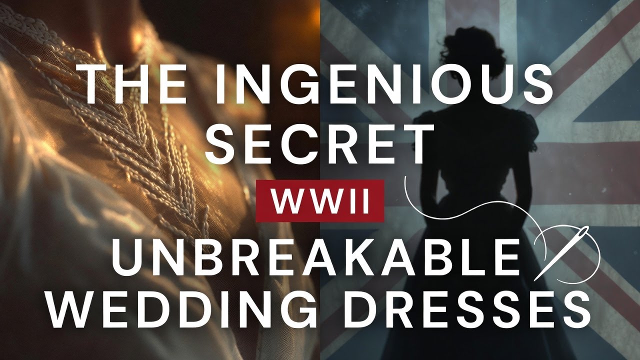 How WWII Brides Built Wedding Dresses to LAST FOREVER