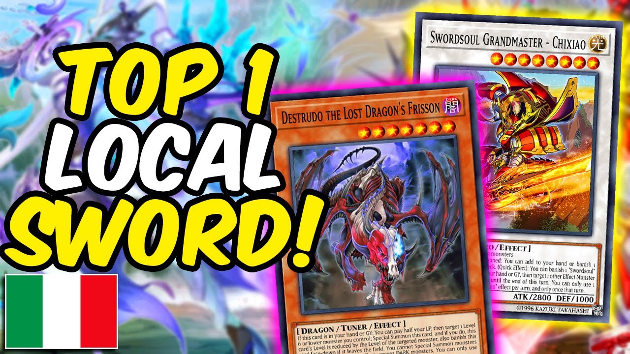 [ITA] Winner Local Swordsoul Deck List Aggiornata! ( Spadanima Post Banned )  • Yu-Gi-Oh TCG