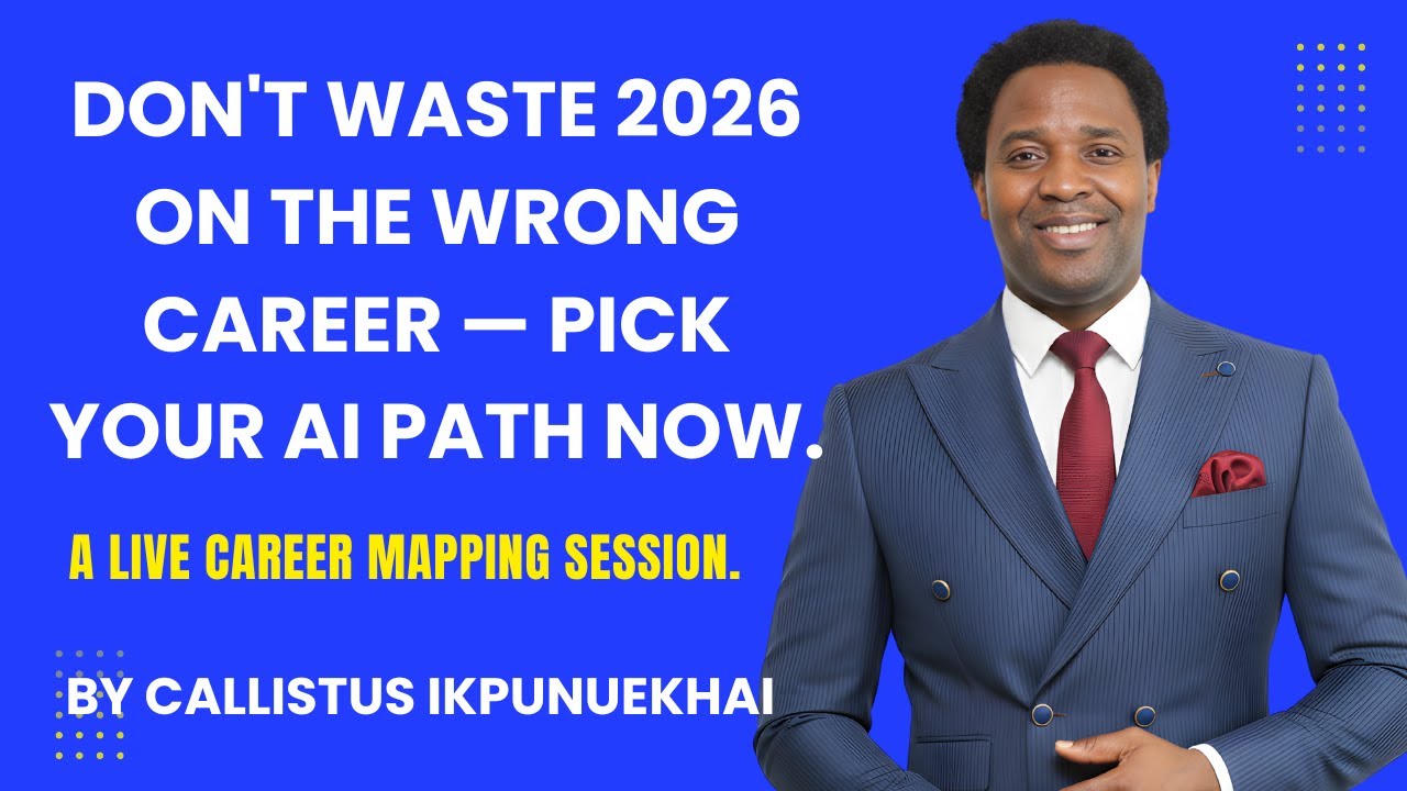 Don't Waste 2026 on the Wrong Career — Pick Your AI Path Now