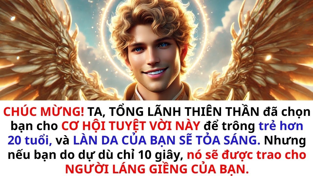 Món Quà Từ Tổng Lãnh Thiên Thần: Trẻ Ra 20 Tuổi Ngay Lập Tức ✨