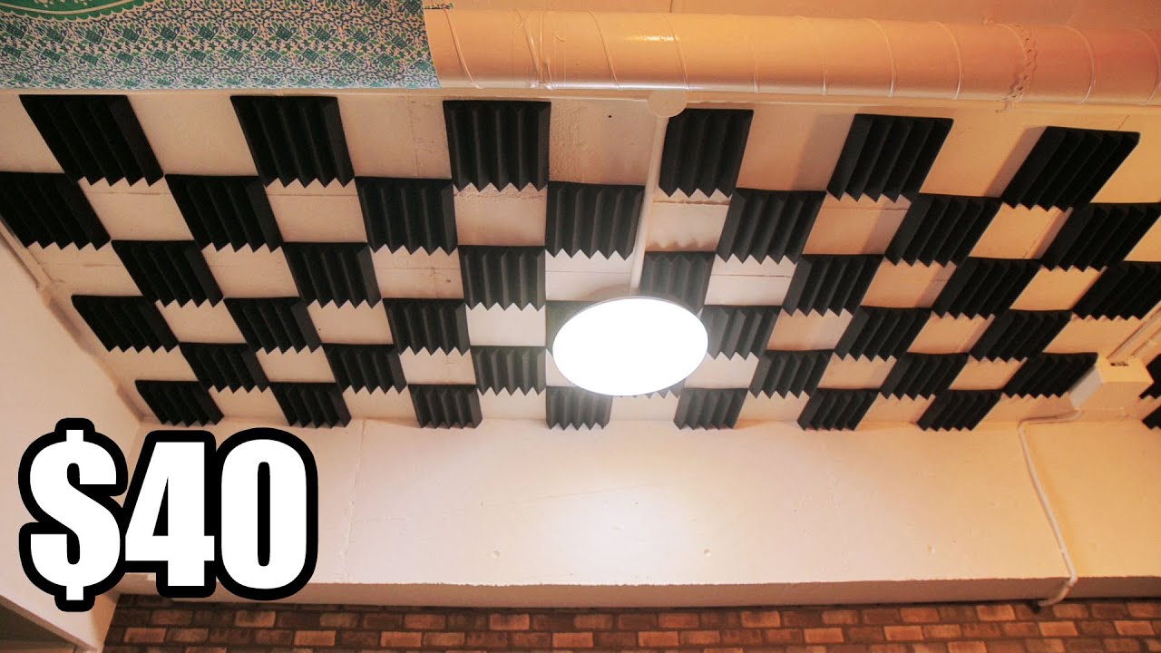 What I learned trying to treat my room with cheap acoustic foam.