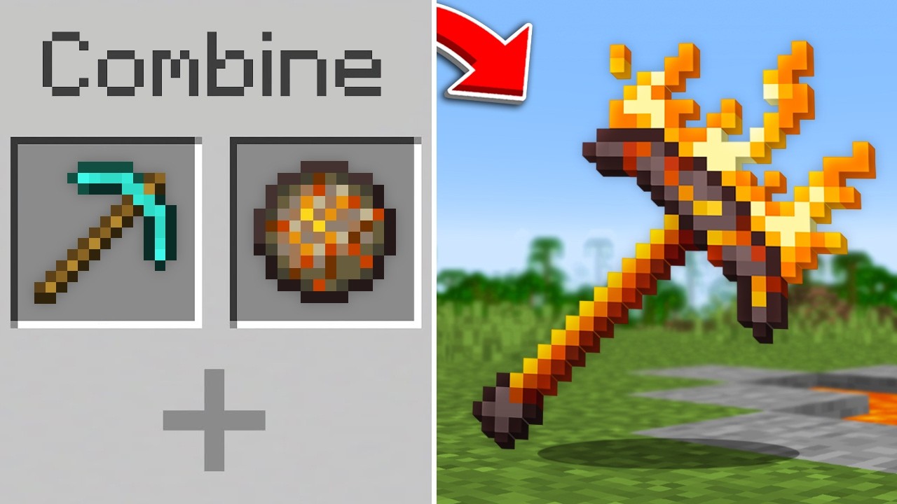Minecraft, But You Can COMBINE Items...