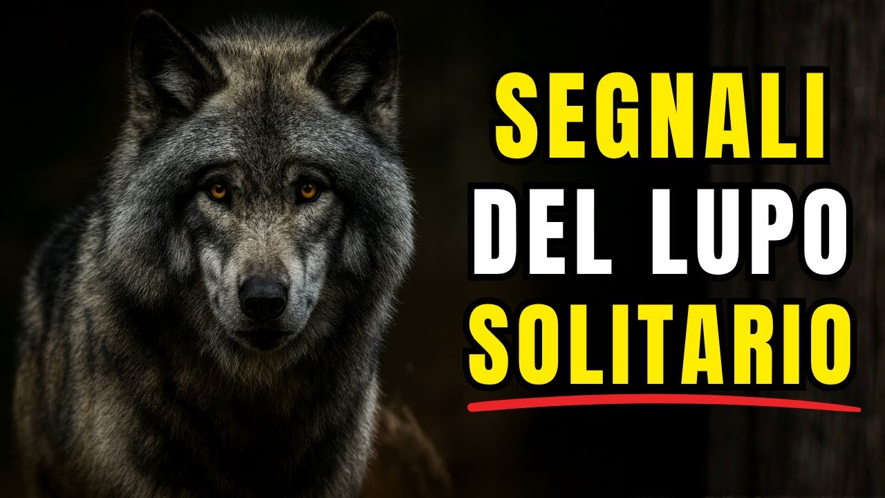 10 SEGNI EVIDENTI che sei un LUPO SOLITARIO | Uomo Sigma