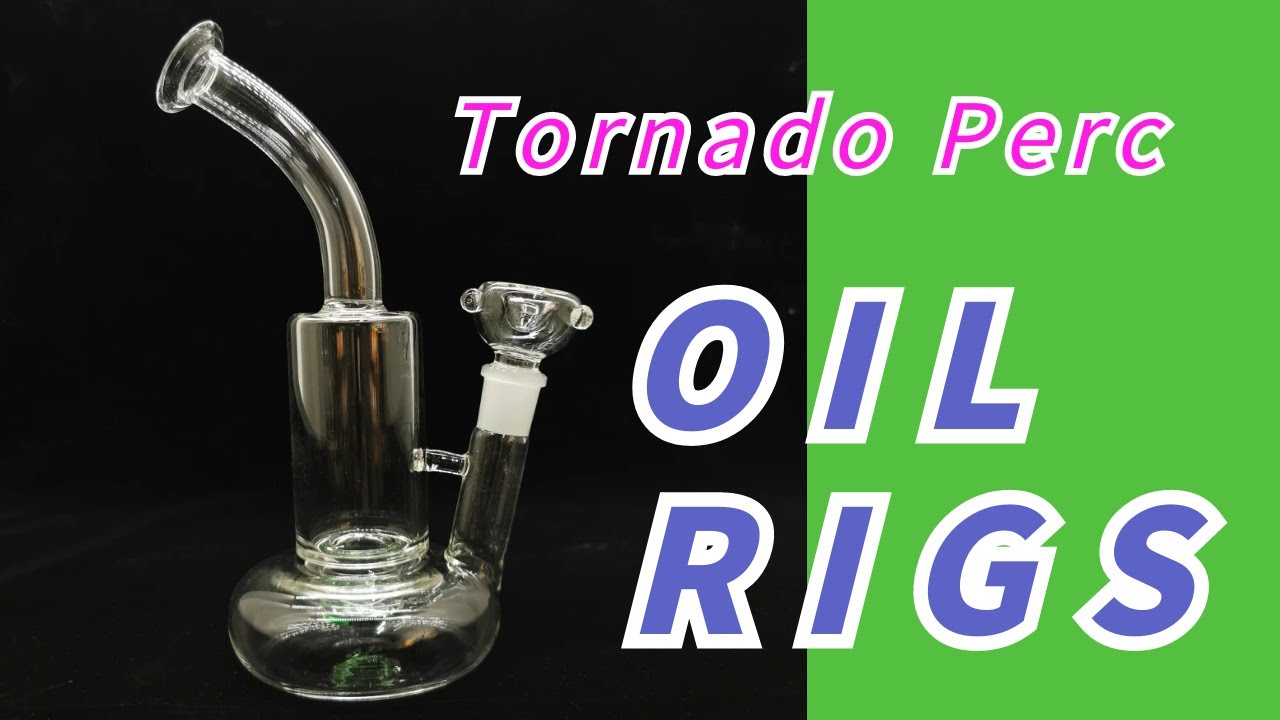 Tornado Perc Dab Rig Beaker Glass Bong Vortex Recycler Oil Dab Rig ShareBongs Product Review