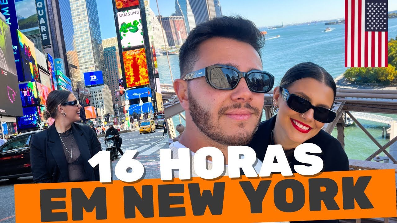 CONEXÃO EM NEW YORK | Um dia em NYC | É possível despachar a mala antes no aeroporto?