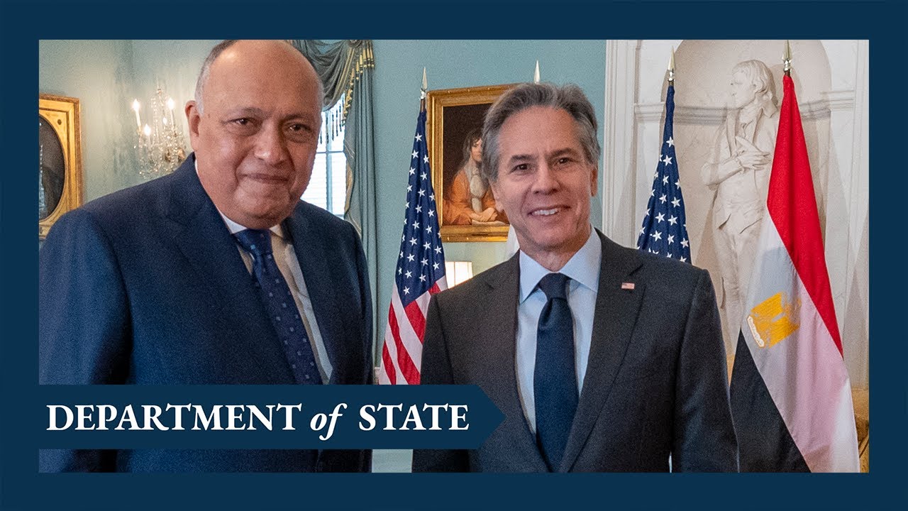Secretary Blinken meets with Egyptian Foreign Minister Shoukry
