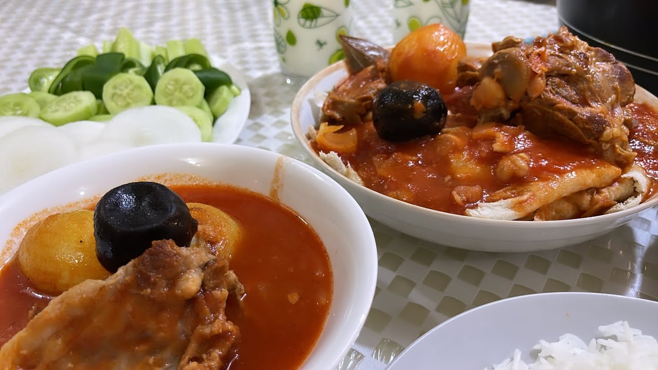تشريب لحم احمر 😋
