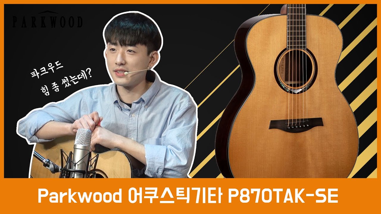 [통기어]  Parkwood 파크우드 어쿠스틱기타 P870TAK-SE
