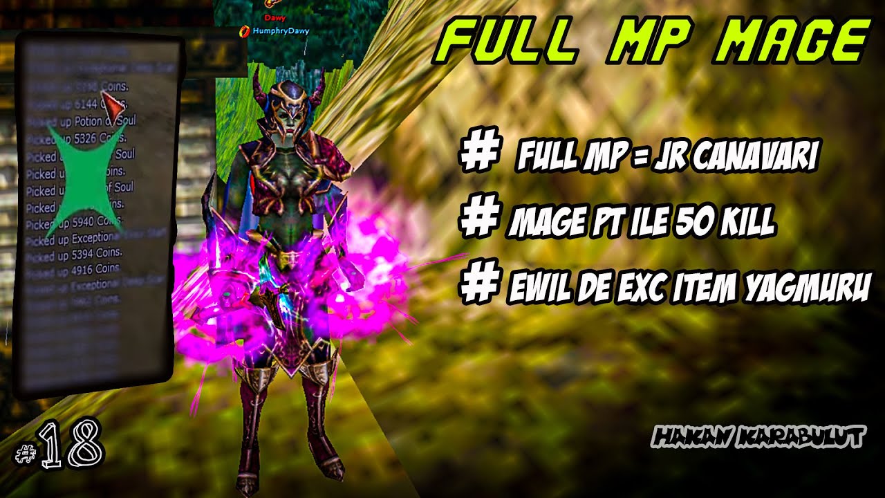 FULL MP MAGE = JR CANAVARI | PK & FARM & UPGRADE | Knight Online AGARTHA #18