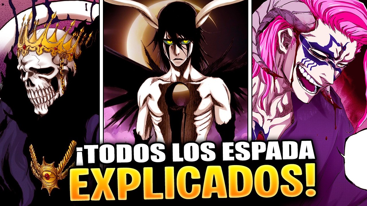 BLEACH ¡Todos los ESPADAS Y RESURRECCIONES! ¡EXPLICADOS!
