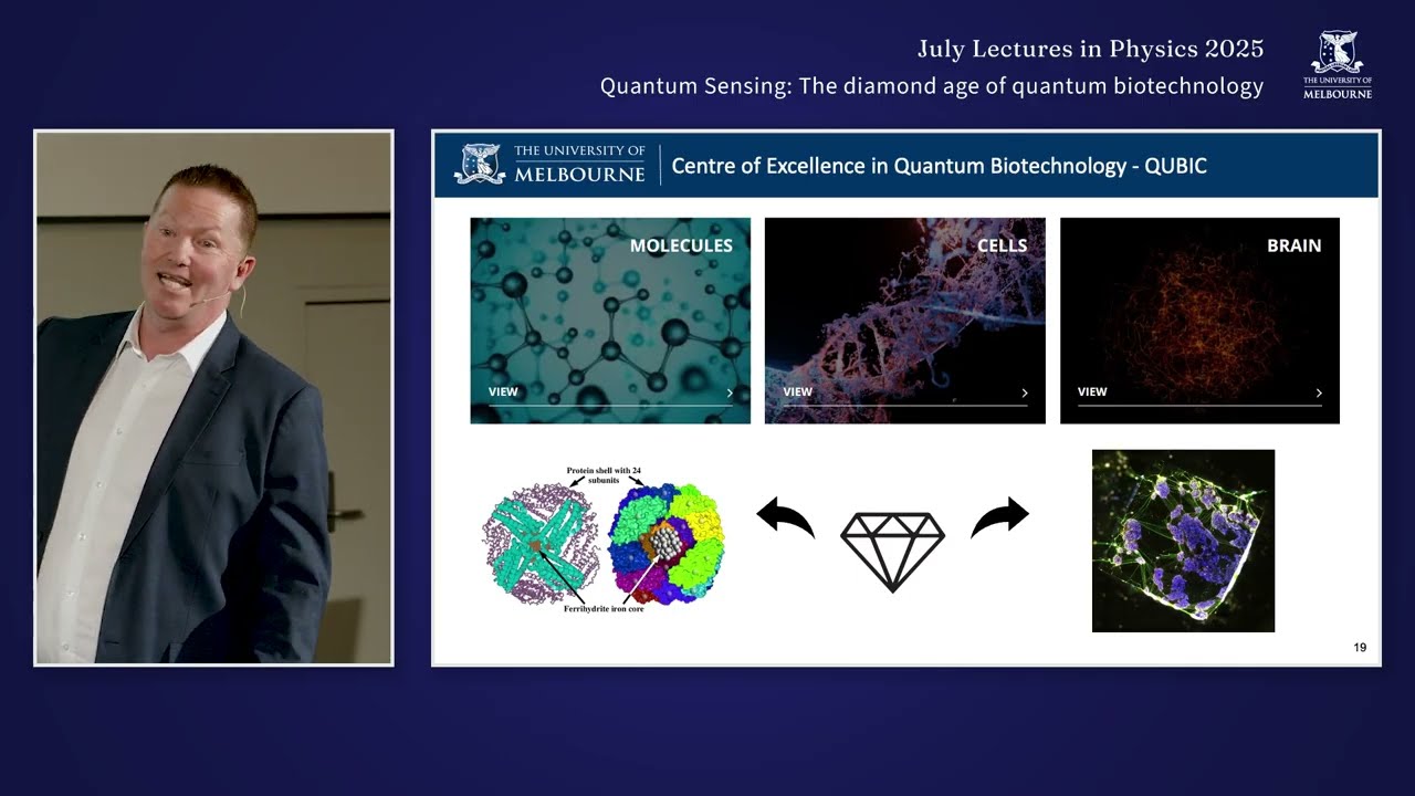 Quantum biotechnology and quantum sensing with A/Prof David Simpson