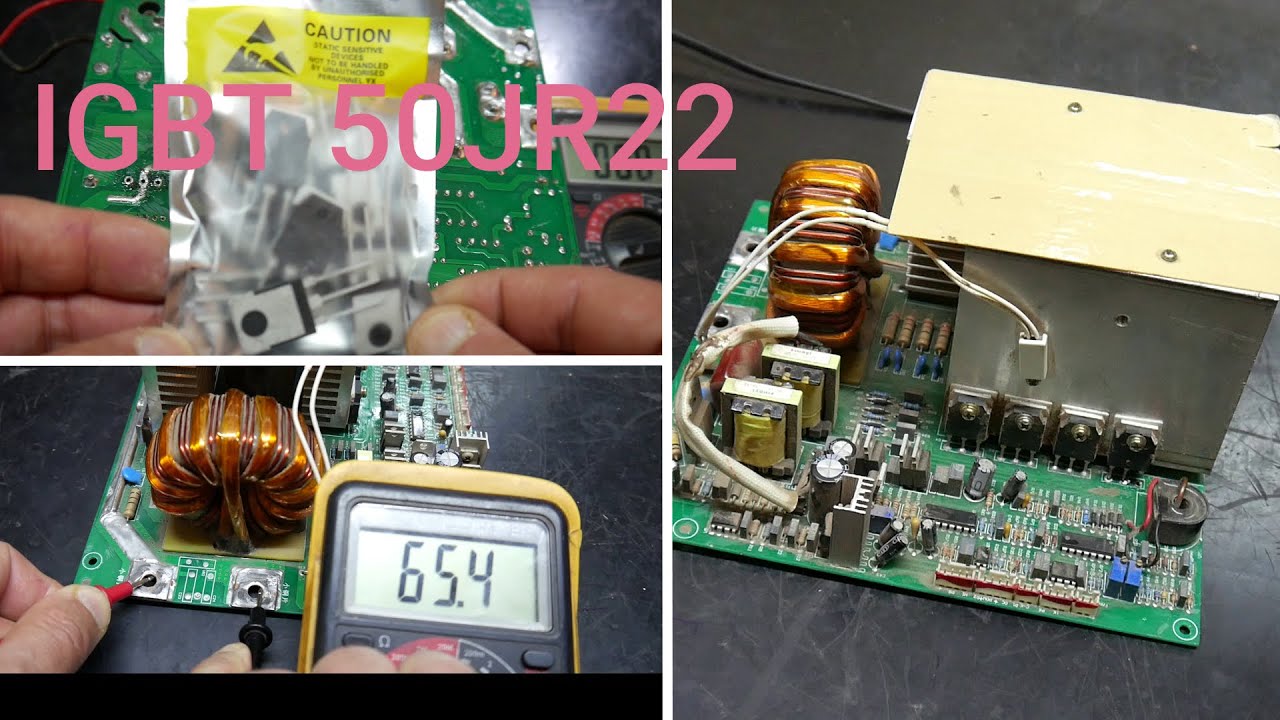 welding machine repair IGBT 50JR22 اصلاح ماكينة لحام