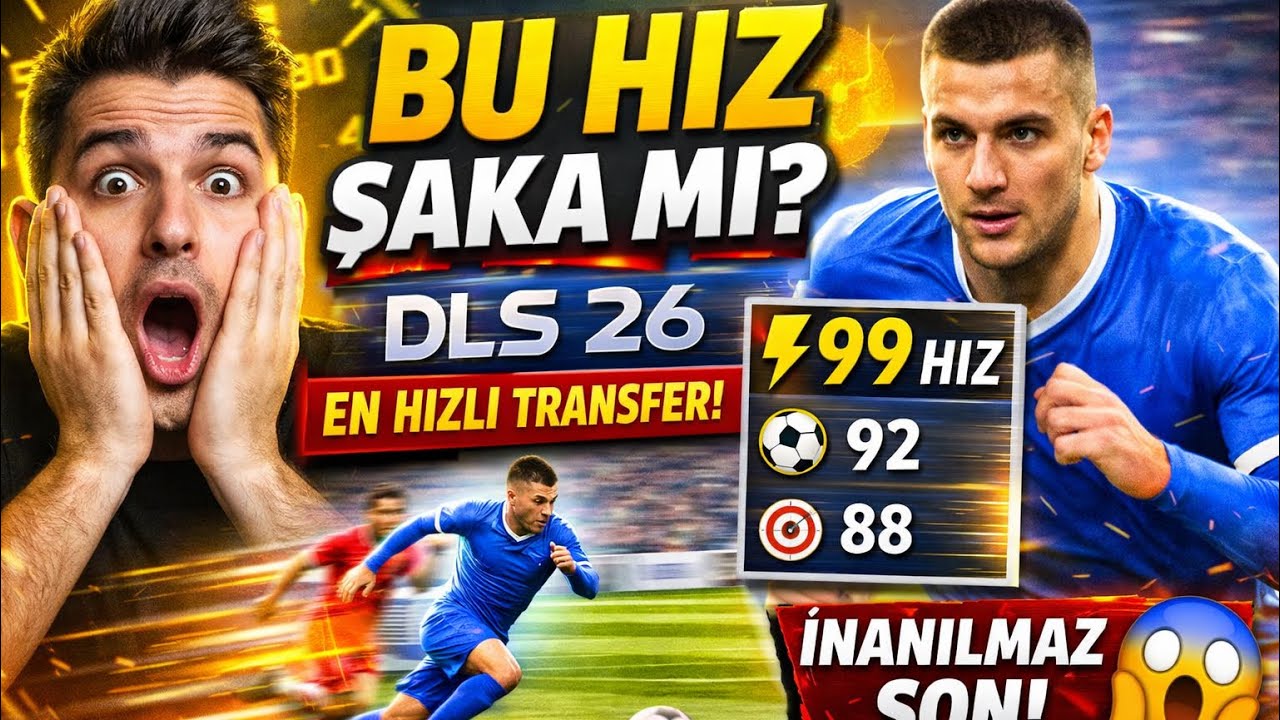 DLS 26’DA OYUNUN EN HIZLI OYUNCUSUNU ALDIK! 😱 İNANILMAZ MAÇ SONU