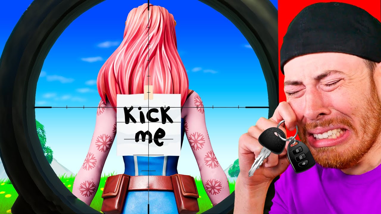 IF YOU DON'T LAUGH YOU WIN A CAR! (Fortnite Try Not To LAUGH Challenge)