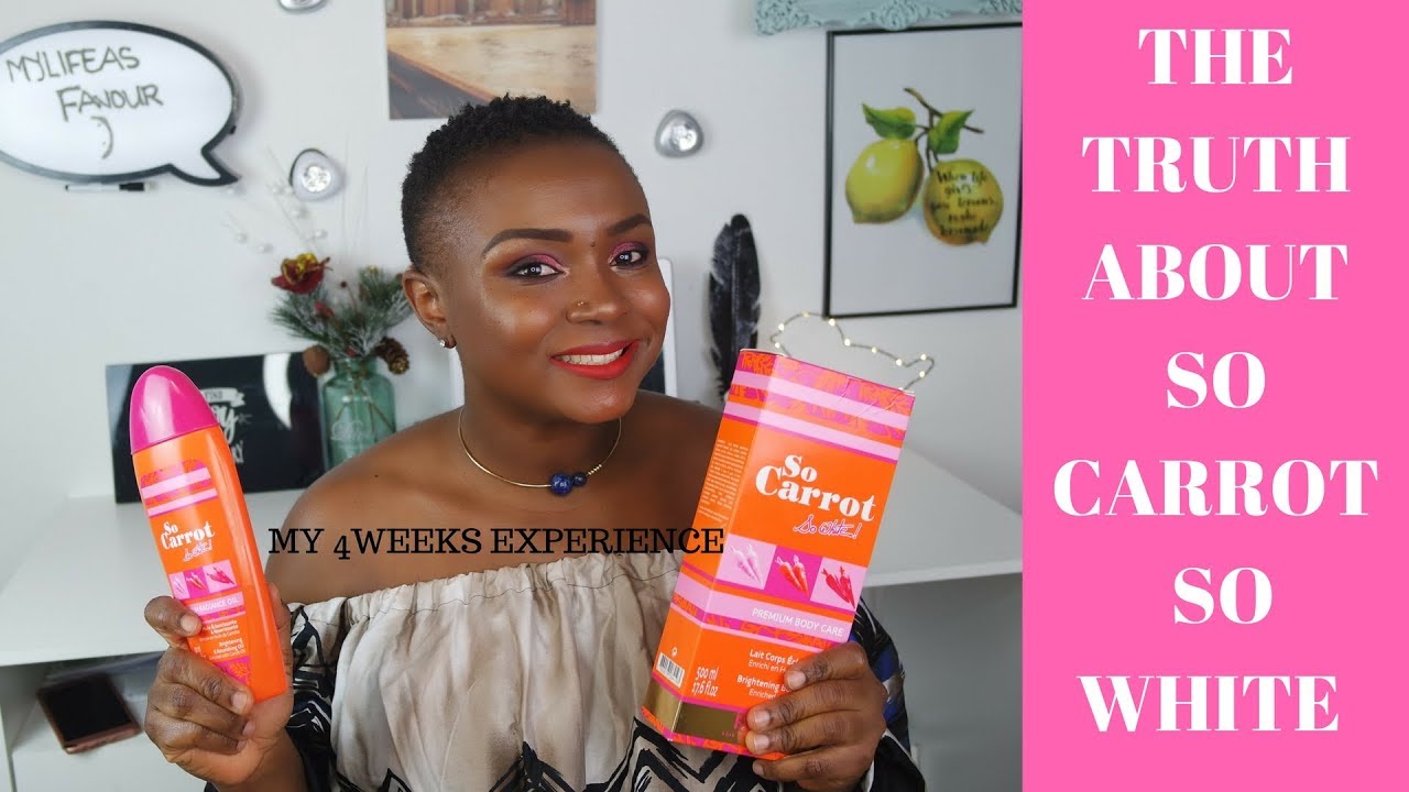 SO CARROT SO WHITE CREAM by ( fair and white ) TONING/BRIGHTENING CREAM .