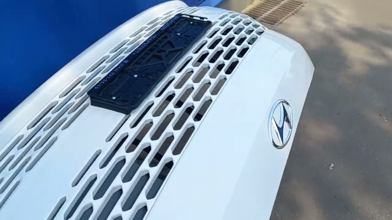 Hyundai Staria снятие переднего бампера