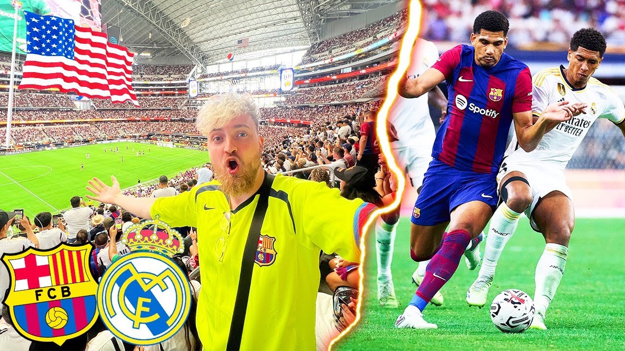 FC Barcelona vs. Real Madrid - 🇺🇸 Stadionvlog | El Clasico in Texas 🤠🏇 | ViscaBarca