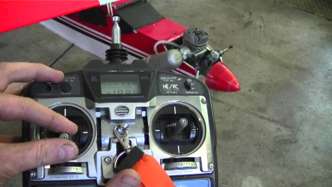 RC Airplane Start UP With Super Tigre 45