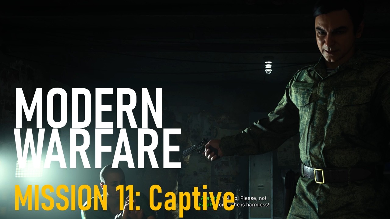 Call of Duty: Modern Warfare (2019) – Mission 11: “Captive” | No Commentary