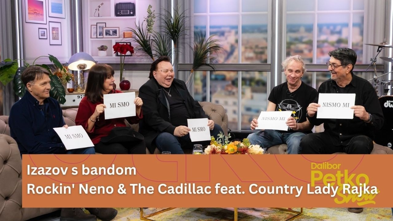 Izazov s bandom | Rockin' Neno & The Cadillac | Dalibor Petko Show | CMC TV
