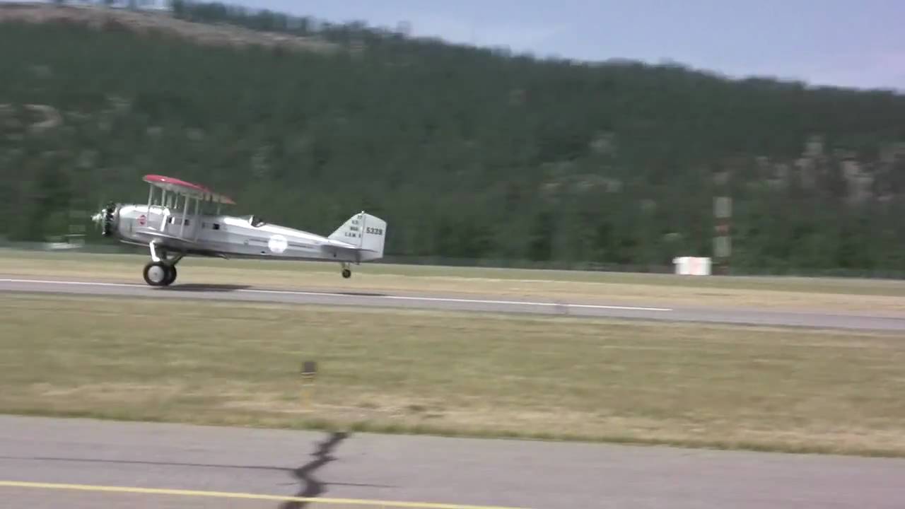 Boeing 40C Departure - this is the oldest flying Boeing aircraft in the world