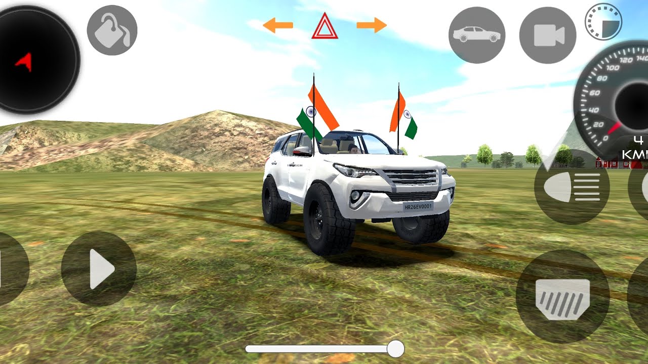 White fortuner legender full modify | fortuner legender drift games| Android game| gameplay video 