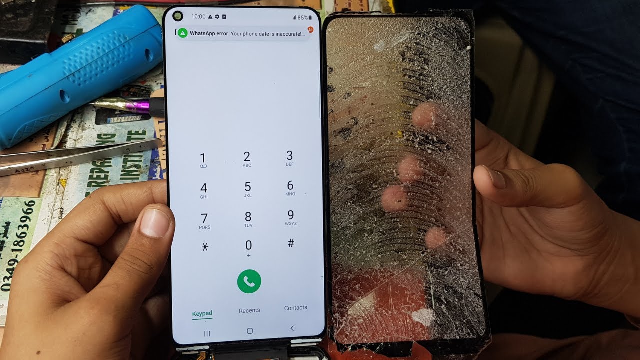 infinix Zero 8i Cracked Screen Restoration - Glass Replacement