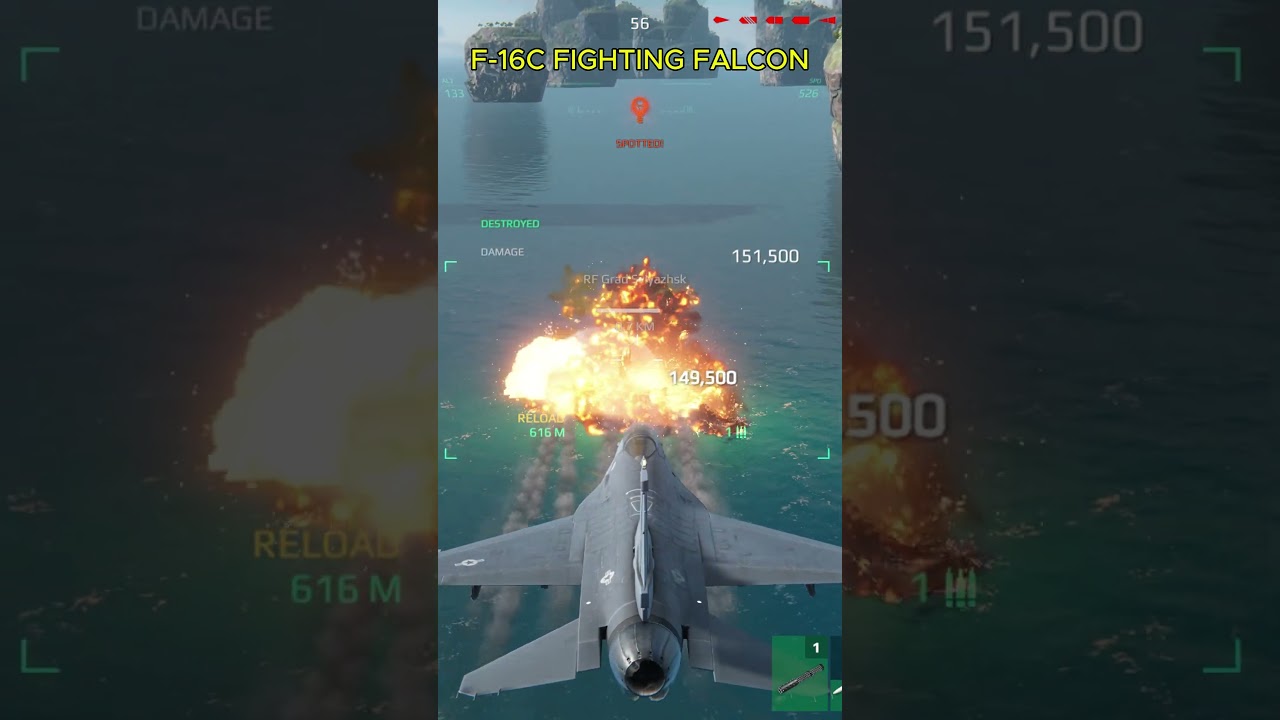 F-16C Fighting Falcon: The Legendary Multirole Jet! 🛩️⚡
