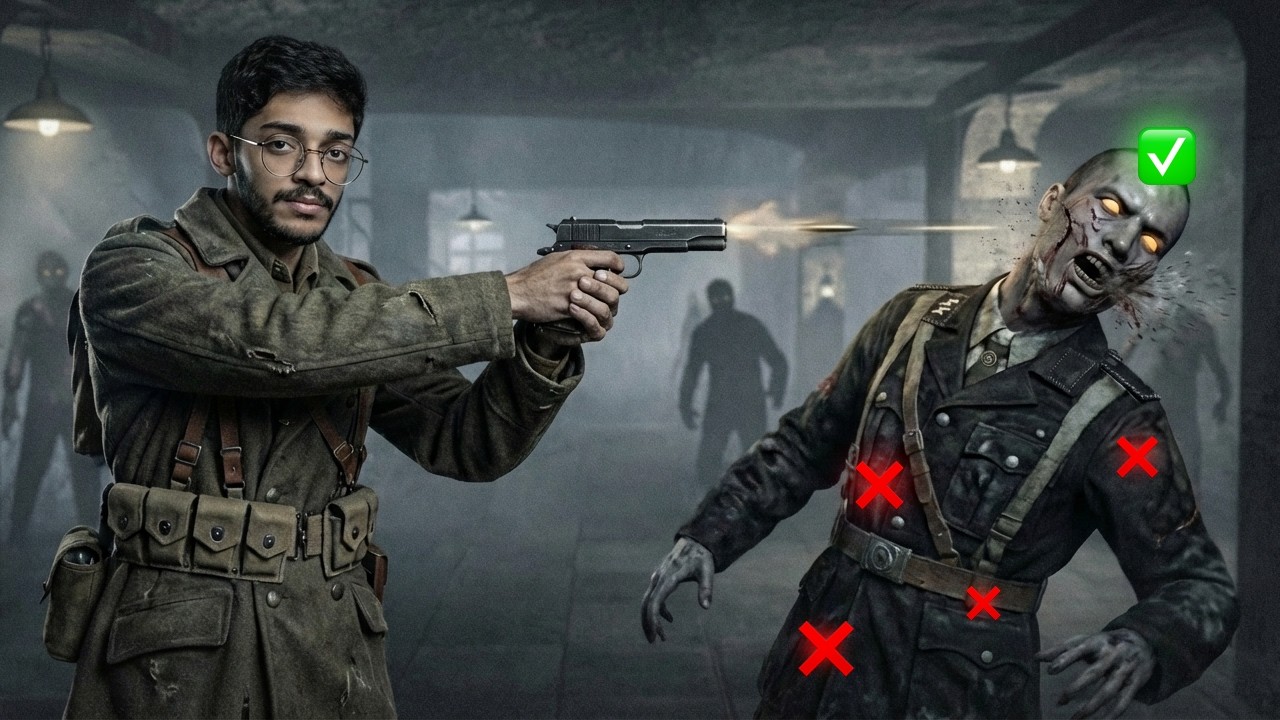 زومبي بلاك اوبس 3 هيدشوت فقط 💀🟥!