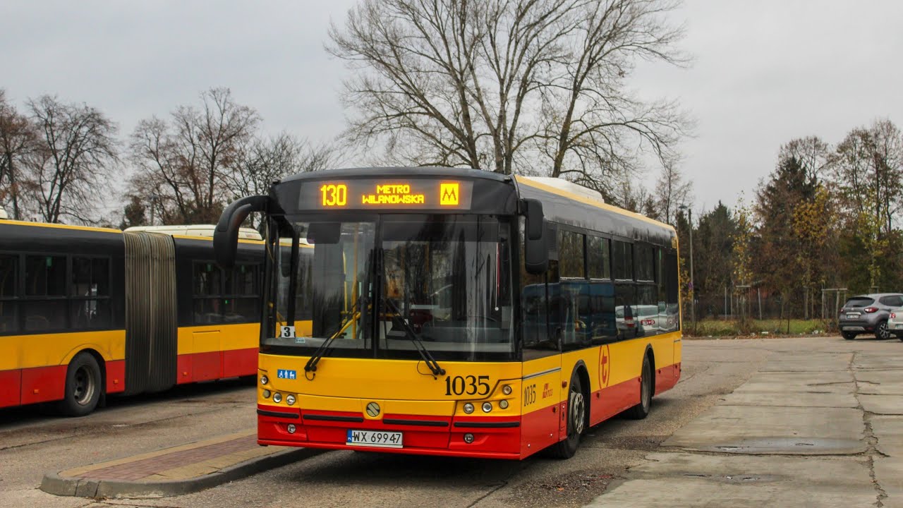 Przejazd: Solbus SM10 #1035 MZA Warszawa - Linia 130