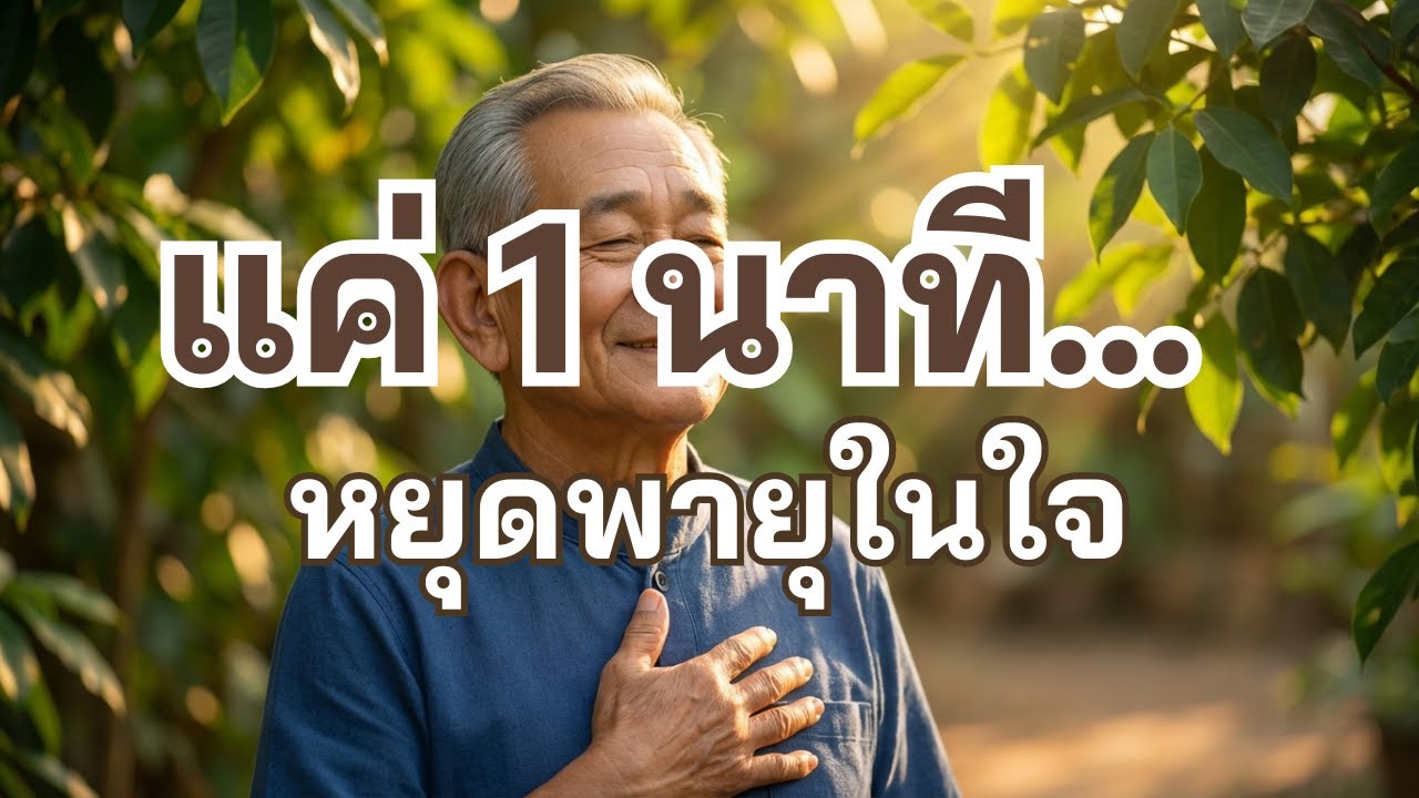 แค่หายใจถูกวิธี... ชีวิตดีขึ้นทันตา! เคล็ดลับสงบใจใน 1 นาที (ที่คน 99% ทำผิด) | ลุงบุญ