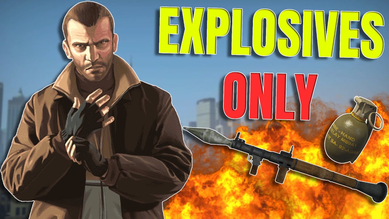 Can You Beat GTA 4 Explosives Only?