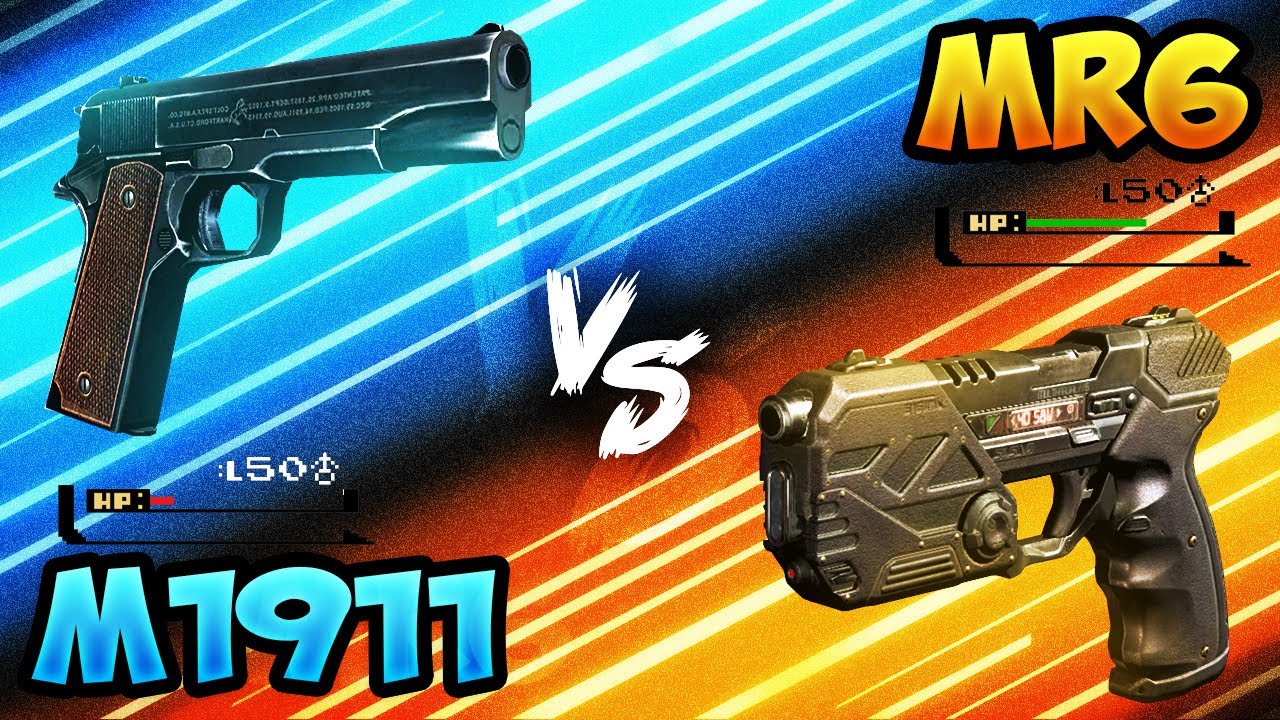BO3 New M1911 vs MR6