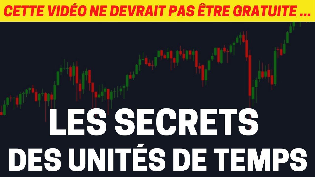 Utiliser CORRECTEMENT Les Unit&eacute;s de Temps en Trading