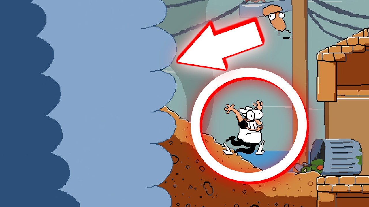 Pizza Tower, but PEPPINO IS RUNNING FROM A HURRICANE?! 🌪️ Hurricane Town [Pizza Tower AFOM Mods]