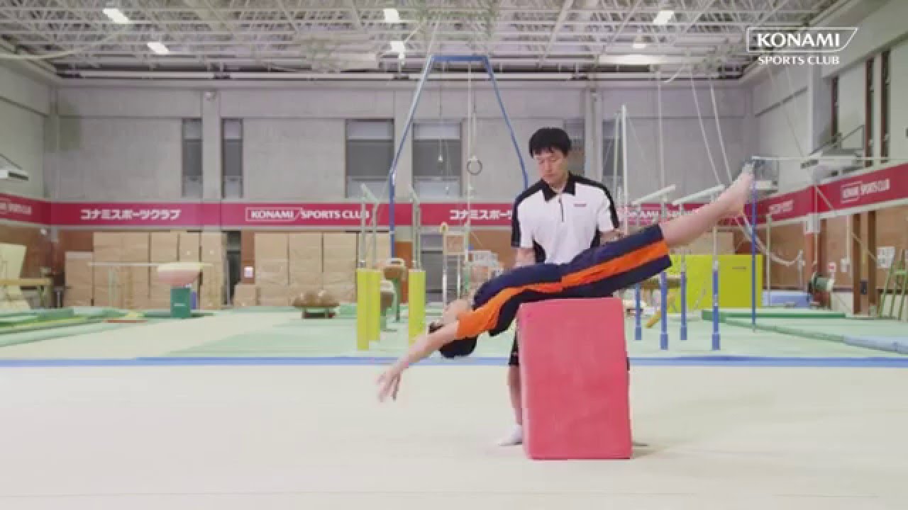 バク転をマスターする教え方②～回転の感覚をつかむ～【コナミメソッドまとめ】