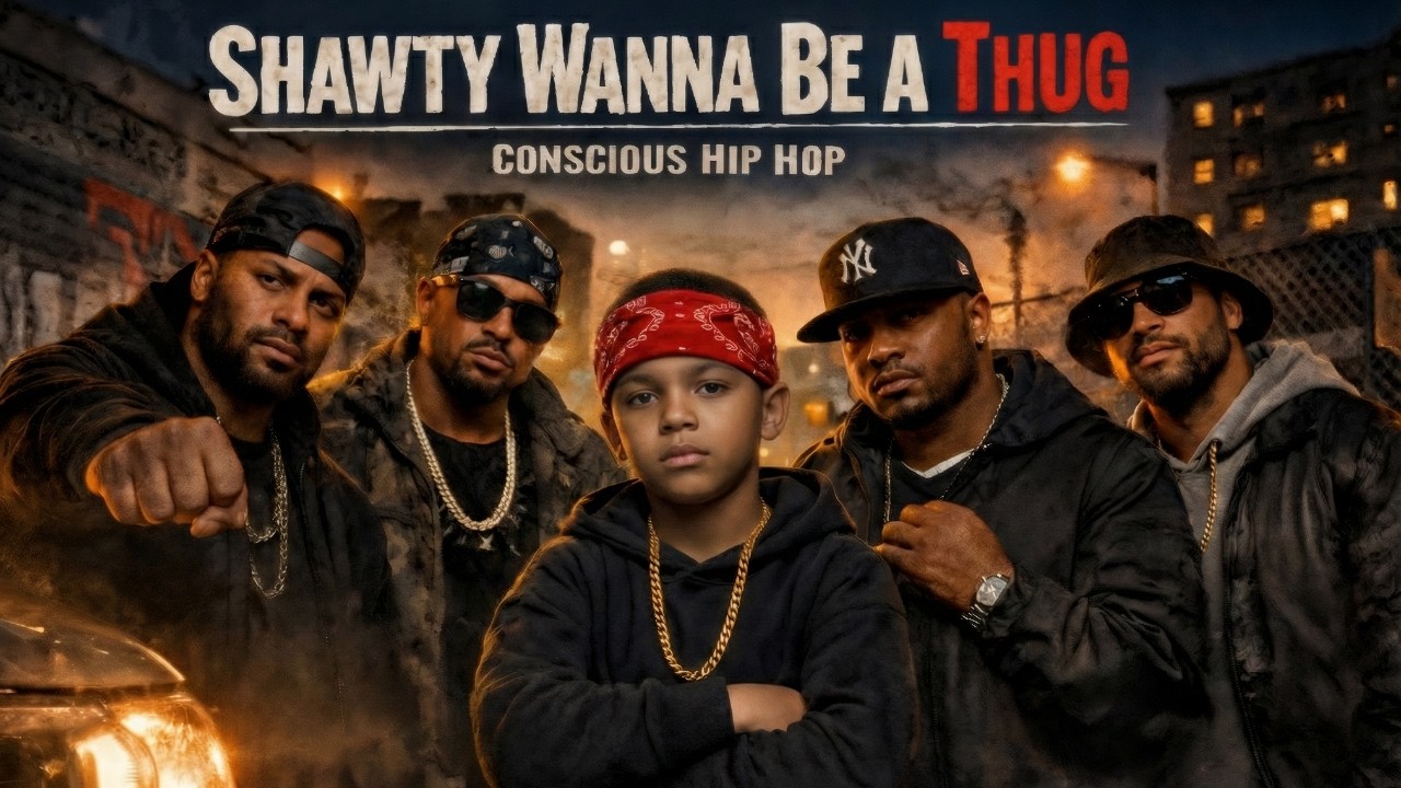 Shawty Wanna Be a Thug | Gritty 90s Boom Bap Storytelling & Reality Rap