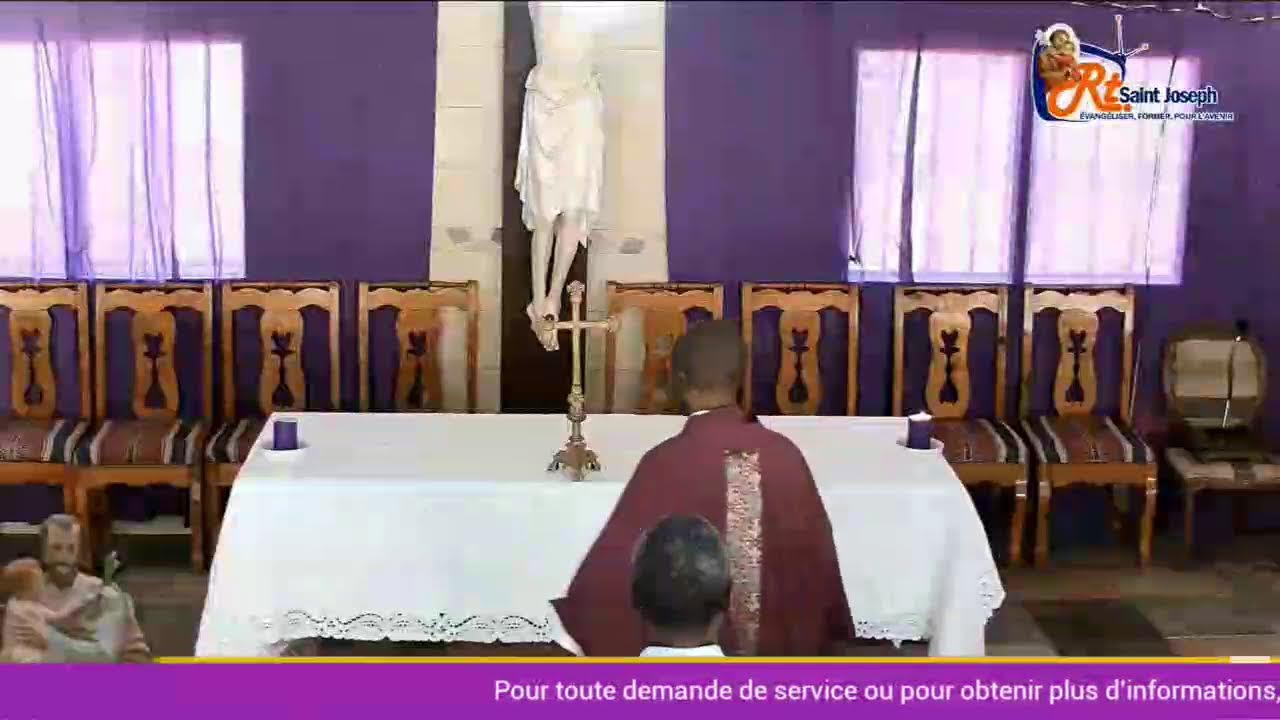 3ème jour de la Tridium à Saint Joseph // Mercredi 18 Mars 2026