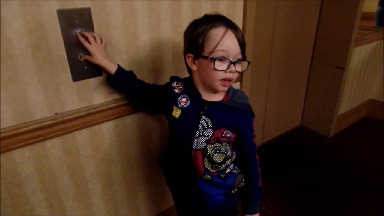 Autism & Elevator riding! Colorado Belle - New Orleans Tower