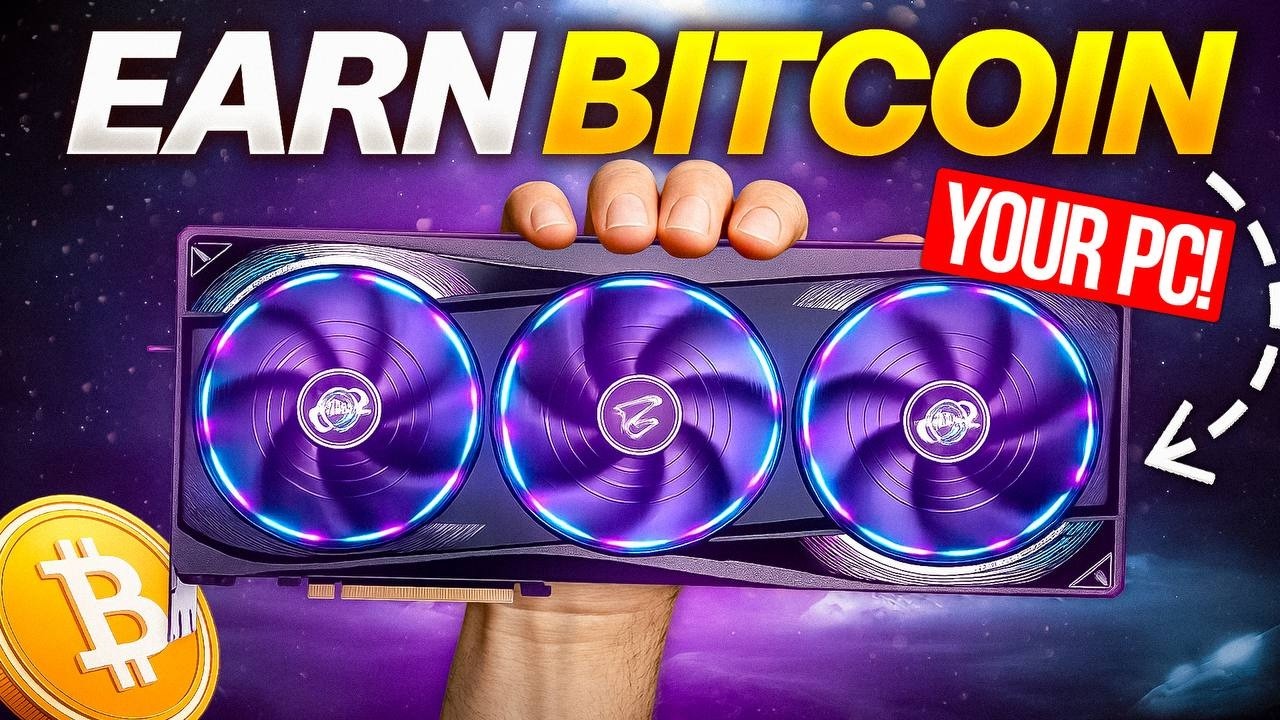 How to EARN BITCOIN with your GPU!