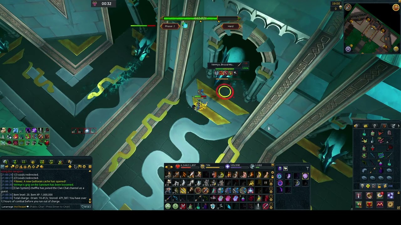 RS3 Melee CA adventures: Vermyx : Master timer