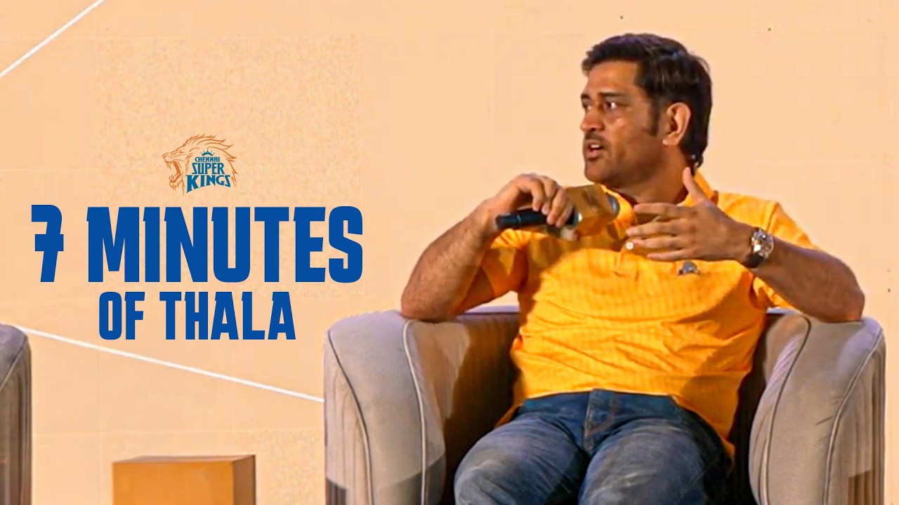Unfiltered, real and raw with Thala MS Dhoni | CSK | IPL 2026