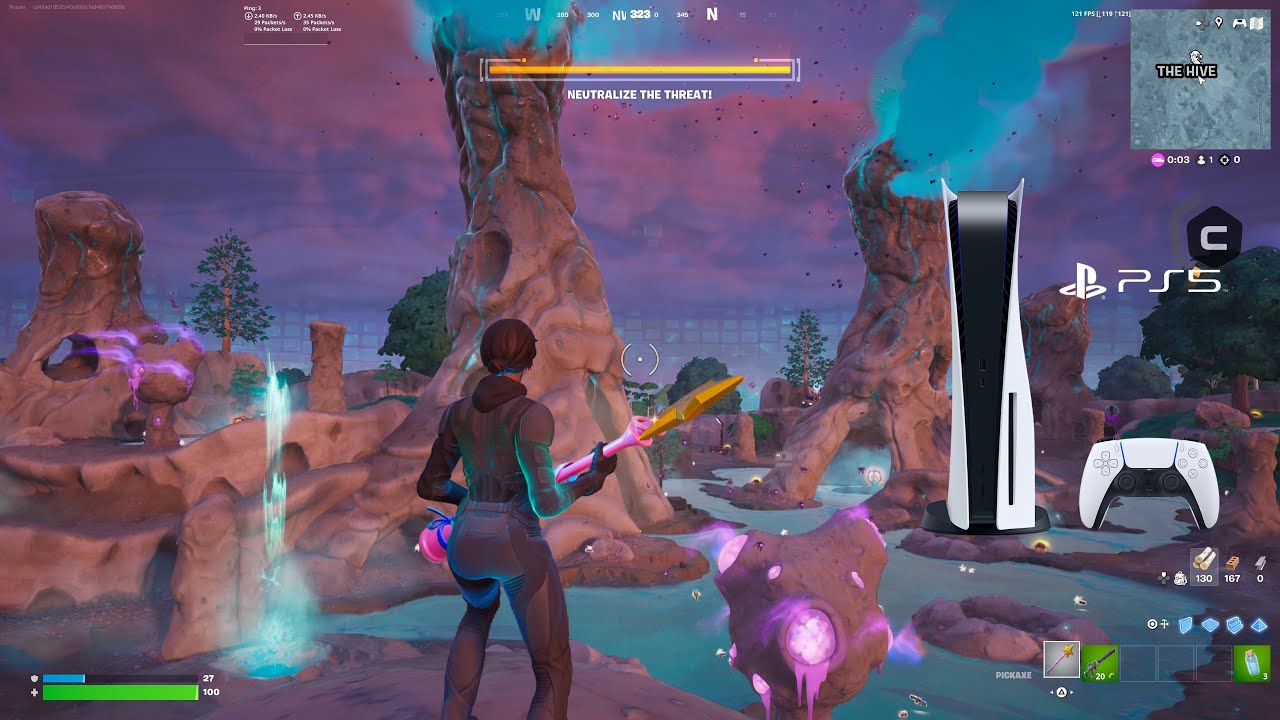 Chapter 6 Season 4 Fortnite PS5 Gameplay (4K 120FPS)