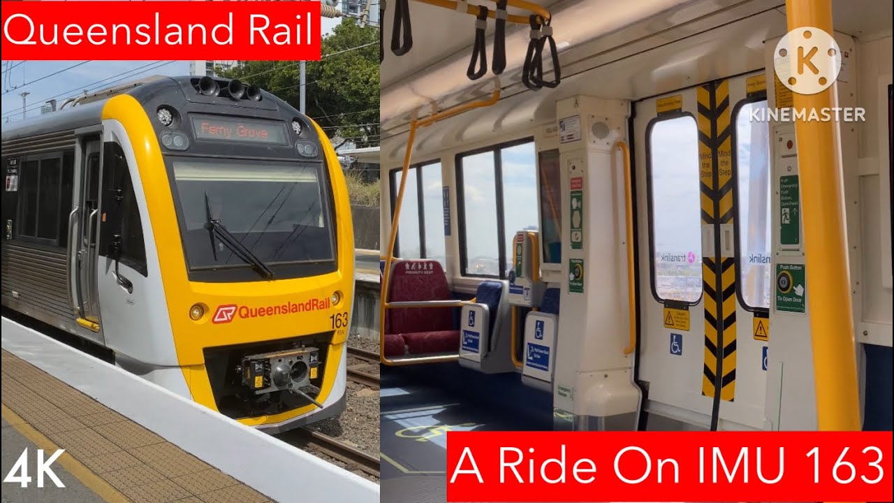 Queensland Rail - A Ride On IMU 163