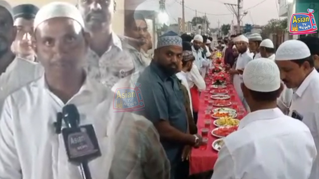 Ward No.7 Mein AIMIM President Samad Bin Abdullah Ghaitan Ki Janib Se Daawat-e-Iftar Ka Ehtemam Kiya