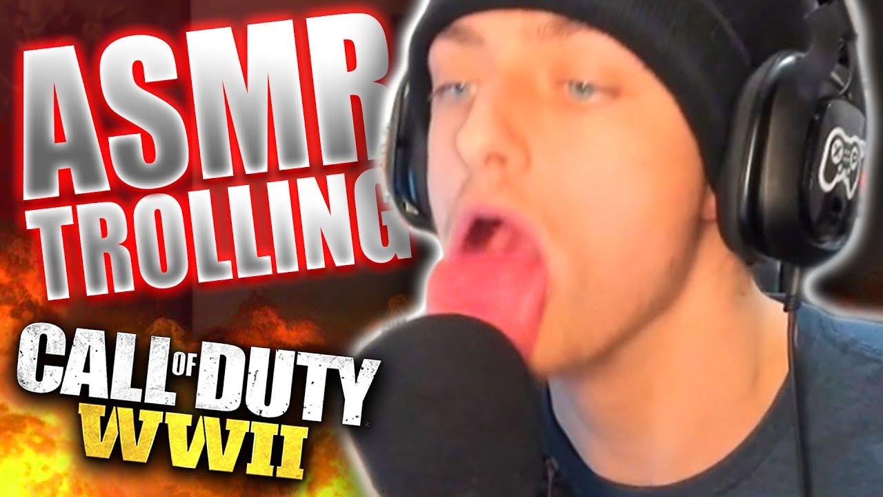 Relaxing People with ASMR on Call of Duty! *FUNNY REACTIONS*