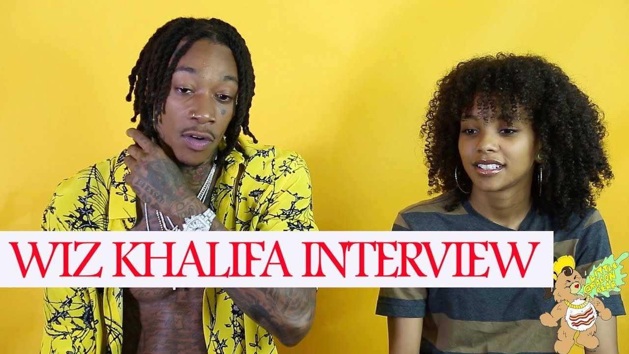 Wiz Khalifa Answers Questions From The Fans With Little Bacon Bear