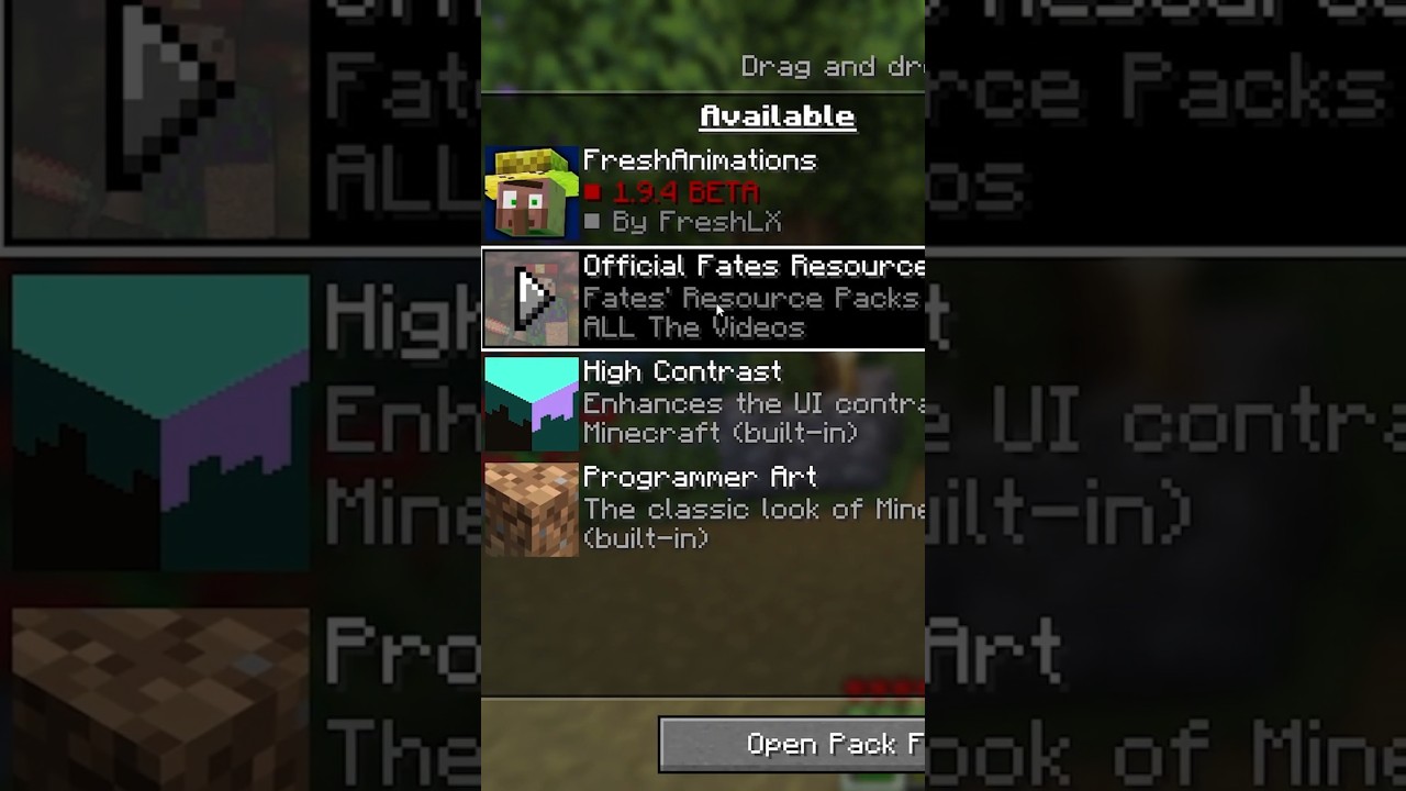 How To Install Resource Packs for Minecraft 1.21.6